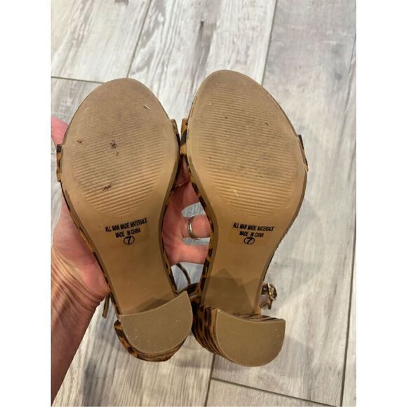 Charlotte Russe Leopard Heels size 7 - Picture 9 of 10